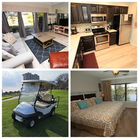 Charming 2 Bed 2 Bath Villa Overlooking Horseshoe Lake. Sandestin.